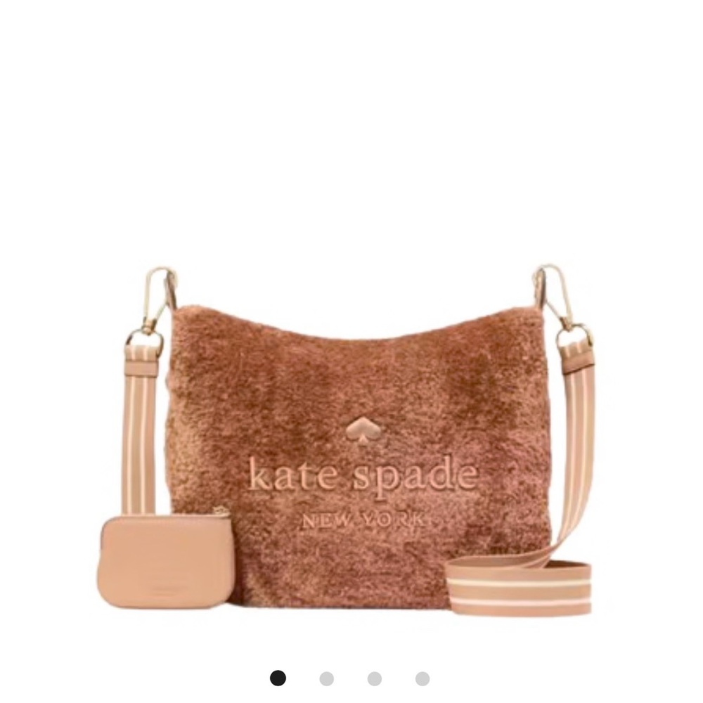♠️NWOT Kate Spade ROSIE FAUX FUR MEDIUM CROSSBODY♠️